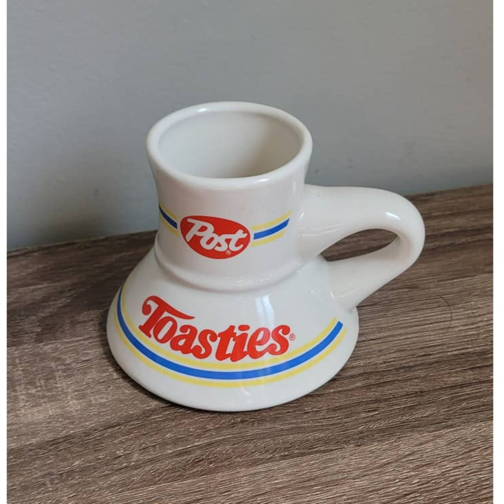 Post Toasties Wide-Bottom Travel No-Spill Coffee Mug